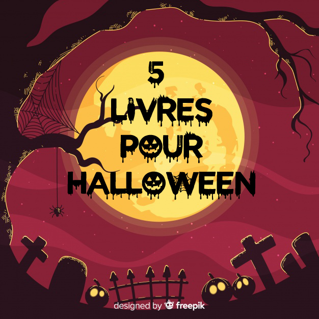 5 livres pour Halloween