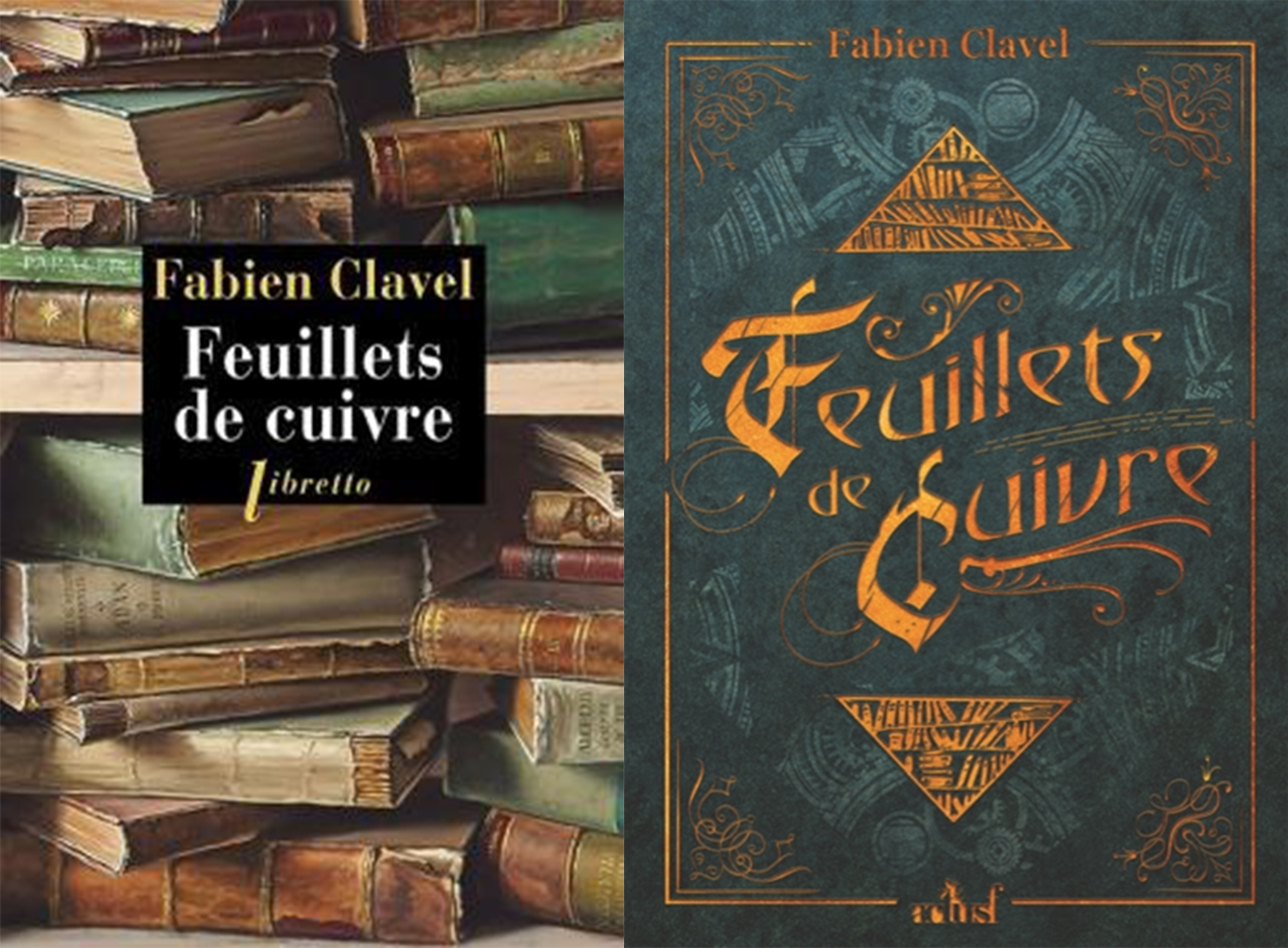 feuillets de cuivre